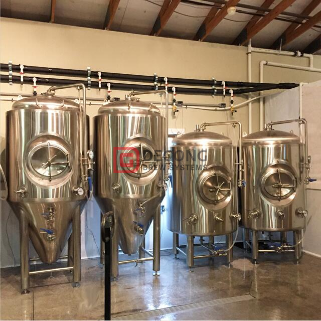 équipement de brassage de bière en acier inoxydable 1000L 2000L cuve de fermentation brasserie Unitanks conçus sur mesure