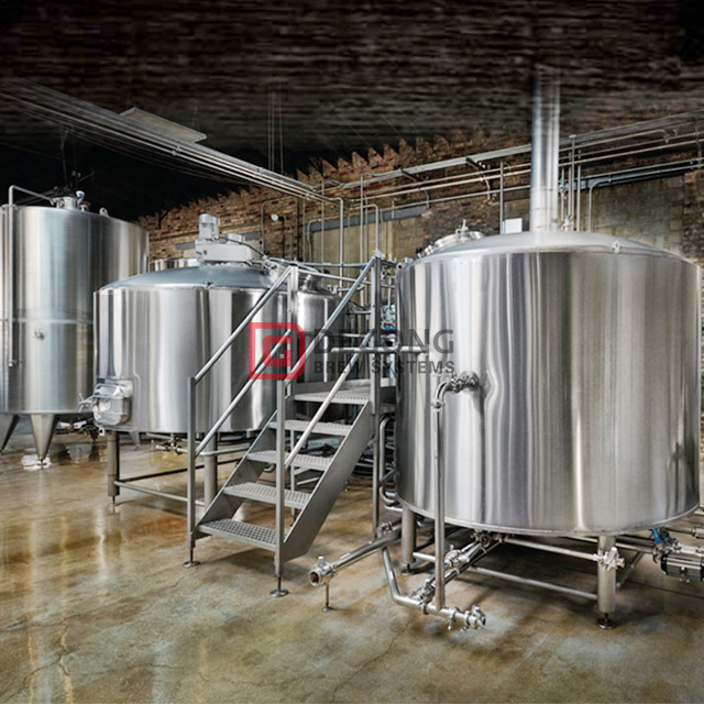 Système de brassage de bière vapeur clé en main 1000L Équipement de brasserie de qualité supérieure en France