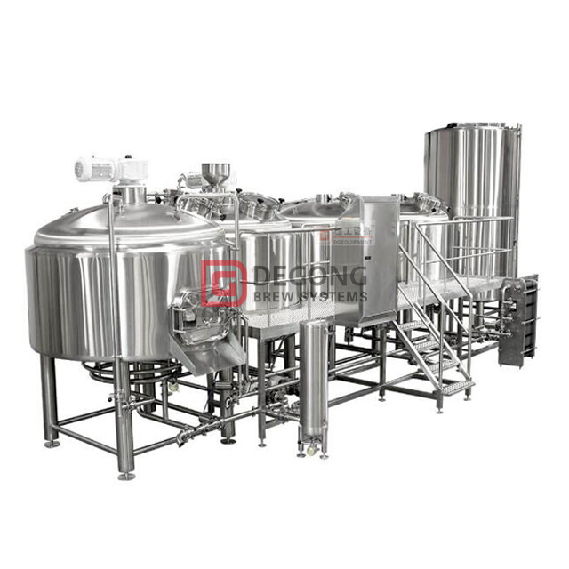 Liste d'équipement de brasserie de navire 2/3/4 de système de métier de bière d'acier inoxydable de 1500L