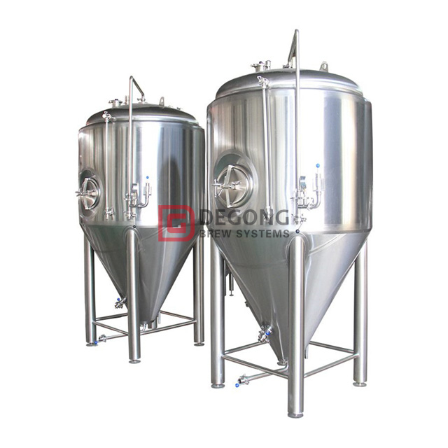 Équipement de brassage de bière d'usine de brasserie de bière d'acier inoxydable 304 de fermenteur sous pression 1000L