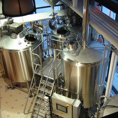 15HL industrielle Utilisé sur mesure en acier inoxydable 304 Brasserie bière Ligne de production