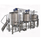 Équipement de brasserie de bière artisanale de qualité alimentaire personnalisé en acier inoxydable 7BBL avec chauffage à vapeur à vendre