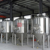 Microbrasserie de fabrication de fermenteur de brassage de bière d'occasion commerciale complète de 1000 litres à vendre