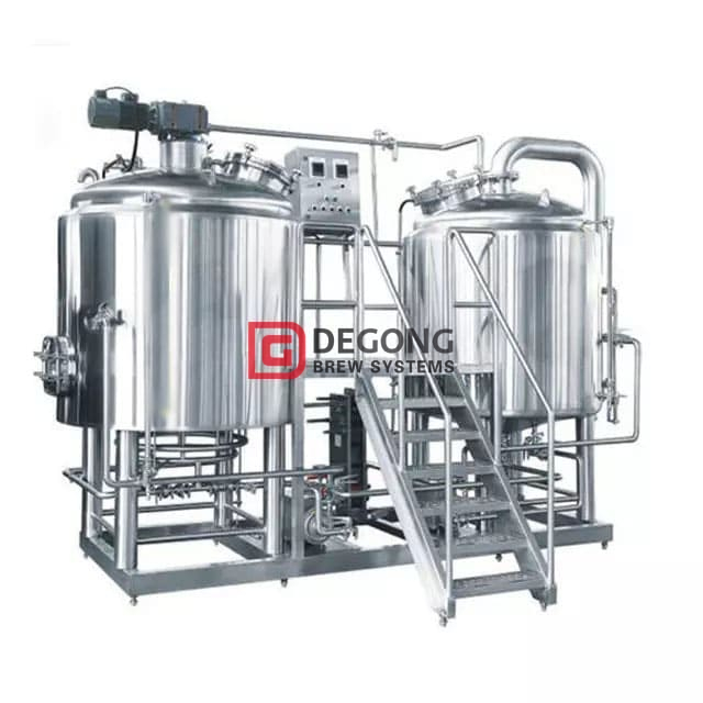 2/3/4/5 navire 500L, 1000L, 2000L équipement de brasserie équipement de brassage de bière disponible machines sanitaires de haute qualité
