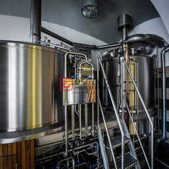 Machine commerciale de matériel de brassage de bière de l'acier inoxydable 1000L adaptée aux besoins du client pour le brassage de la bière de métier