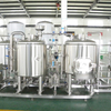 500L Complet Automated Craft Beer Brewing System Three Pot Beer Cooking Equipment with PED Certification