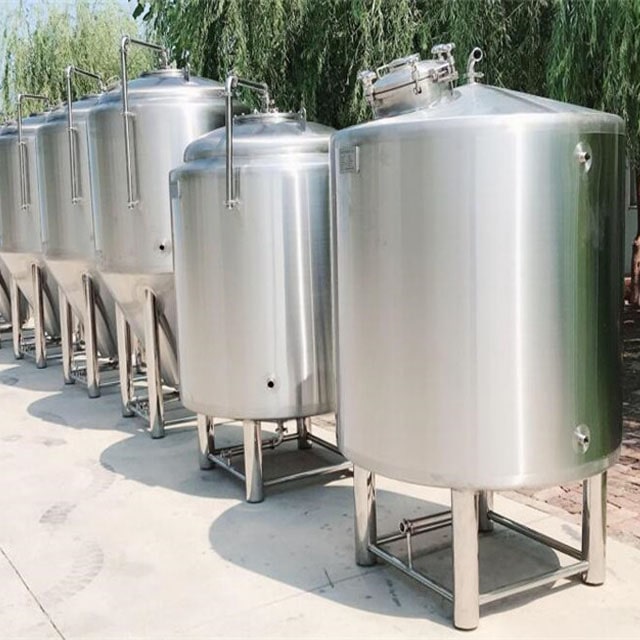 1000L / 10BBL cuves de fermentation de brasserie commerciale / CCT / uni-réservoirs personnalisables pour le brassage de la bière artisanale